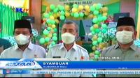  BAZNAS RIAU SERAHKAN BANTUAN BEASISWA DAN RESMIKAN KANTOR BARU